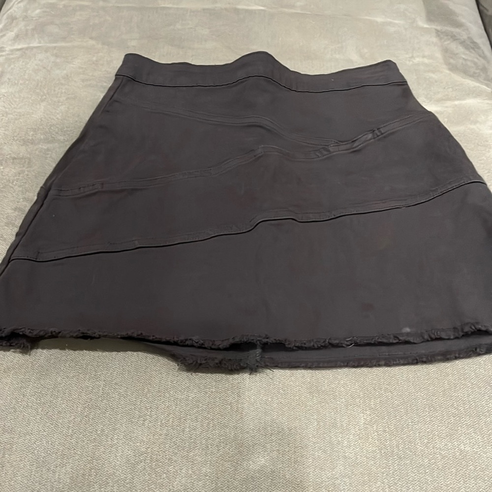 Mustard Seed gray mini skirt